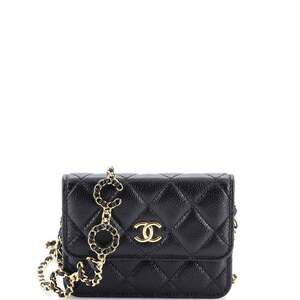 Chanel Miss Coco Strap Flap Clutch With #218147C21